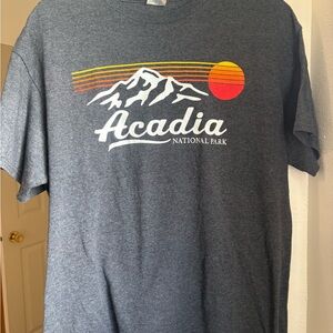 Delta Charcoal Acadia National Park Tee